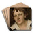 Portrait of Zofia Lewenstern ne Taczanowska by Konrad Krzyanowski Art Drink Coaster set