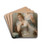 The Three Aces by Vittorio Matteo Corcos Drink Coasters - set of 4 The Three Aces by Vittorio Matteo Corcos Drink Coasters - set of 4