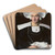 Woman from Brittany by Pascal-Adolphe-Jean Dagnan-Bouveret Art Drink Coaster set Woman from Brittany by Pascal-Adolphe-Jean Dagnan-Bouveret Art Drink Coaster set
