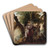 The Good Samaritan by Domenico Fetti Art Drink Coaster set The Good Samaritan by Domenico Fetti Art Drink Coaster set
