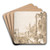 Dice Players in a Venetian Square by Francesco Guardi Art Drink Coaster set
