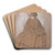 Study of a Girl by Sir John Everett Millais Art Drink Coaster set Study of a Girl by Sir John Everett Millais Art Drink Coaster set