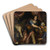 Judith with the Head of Holofernes by Denys Calvaert Art Drink Coaster set Judith with the Head of Holofernes by Denys Calvaert Art Drink Coaster set