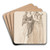 The Misses Sandby of Norwich by Paul Sandby Art Drink Coaster set