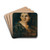 Knabenkopf by Franz Rumpler Drink Coasters - set of 4