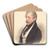 Count Georg Esterhzy von Galntha by Josef Kriehuber Art Drink Coaster set