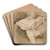Gewaad op een schetsmatig aangegeven mannenfiguur by David Humbert de Superville Art Drink Coaster set Gewaad op een schetsmatig aangegeven mannenfiguur by David Humbert de Superville Art Drink Coaster set