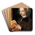 The Magdalen Reading by Ambrosius Benson Art Drink Coaster set
