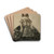 Standing Woman by Constantin Guys Drink Coasters - set of 4