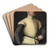 Portrait of a Young Man by Follower of Antonis Mor Art Drink Coaster set Portrait of a Young Man by Follower of Antonis Mor Art Drink Coaster set