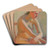 Nude by Magnus Enckell Art Drink Coaster set