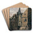 Htel de Schomberg, rue Jean Tison. by Auguste-Sbastien Bnard Art Drink Coaster set