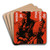proefdruk voor affiche voor tentoonstelling De Stedemaagd by Jan Wagener Art Drink Coaster set