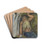 River god at a waterfall by Wilhelm Ss Drink Coasters - set of 4