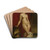 A Study Of A Standing Female Nude by William Etty Drink Coasters - set of 4