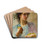 l't (Summer ) by William Bouguereau Drink Coasters - set of 4