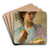 l't (Summer ) by William Bouguereau Art Drink Coaster set