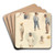 Farm Laborers and Other Studies by Robert Hills Art Drink Coaster set