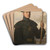 Sir Patrick Ford in the uniform of a Royal Archer by Sir John Lavery Art Drink Coaster set Sir Patrick Ford in the uniform of a Royal Archer by Sir John Lavery Art Drink Coaster set