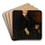 Portrait of Dr. Joseph Leidy, II by Thomas Eakins Art Drink Coaster set