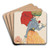 Au Square by Henri Evenepoel Art Drink Coaster set Au Square by Henri Evenepoel Art Drink Coaster set