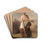 Ruth by Francesco Hayez Drink Coasters - set of 4