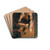 Studio Wall by Adolph von Menzel Drink Coasters - set of 4