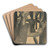 In de kroezel by Frits van den Berghe Art Drink Coaster set In de kroezel by Frits van den Berghe Art Drink Coaster set