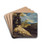The Vision of Saint Bruno by Pier Francesco Mola Drink Coasters - set of 4