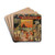 Chemins de fer de l'ouest.Normandie, Bretagne by Paul Berthon Drink Coasters - set of 4