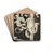 Female nude by Niklaus Manuel Drink Coasters - set of 4