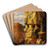 Cliff Houses On The Rio Mancos, Colorado by William Henry Holmes Art Drink Coaster set