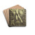 XVII Wystawa 'Sztuki' by Karol Zyndram Maszkowski Drink Coasters - set of 4