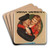 Sailor beware! Loose talk can cost lives by John Philip Falter Art Drink Coaster set