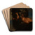 Tte d'homme by Pier Francesco Mola Art Drink Coaster set
