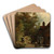 Jacob van Ruisdael Sketching a Watermill by Gerard Bilders Art Drink Coaster set Jacob van Ruisdael Sketching a Watermill by Gerard Bilders Art Drink Coaster set