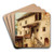 Bauernhof, Motiv aus Sdtirol bei Klausen by Daniel Hock Art Drink Coaster set