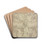 Allegory of the Cordons of St. Francis by Ludovico Carracci Drink Coasters - set of 4