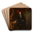 Kaiser Karl VI. by Johann Gottfried Auerbach Art Drink Coaster set Kaiser Karl VI. by Johann Gottfried Auerbach Art Drink Coaster set