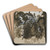 Landscape withtree by Edwin Austin Abbey Art Drink Coaster set