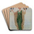 Lady fingers by Brynolf Wennerberg Art Drink Coaster set