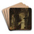 Sermon d'un capucin dans l'glise Saint-Roch by Pierre-Antoine Demachy Art Drink Coaster set