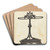 Umbrella Stand by Herman Bader Art Drink Coaster set Umbrella Stand by Herman Bader Art Drink Coaster set