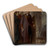 Thomas Jefferson by Thomas Sully Art Drink Coaster set