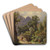 Am Heimweg by Johann (Giovanni) Varrone Art Drink Coaster set