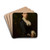 Portrait of Mina Fajans (18411933) by Leopold Horowitz Drink Coasters - set of 4 Portrait of Mina Fajans (18411933) by Leopold Horowitz Drink Coasters - set of 4