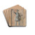 The Colossus of Barletta by Willey Reveley Drink Coasters - set of 4