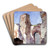 Baths of Caracalla, Rome by Cass Gilbert Art Drink Coaster set Baths of Caracalla, Rome by Cass Gilbert Art Drink Coaster set