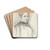 Portrait of a young Mrs. Abbey by Edwin Austin Abbey Drink Coasters - set of 4