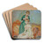 La Toilette by Pierre-Auguste Renoir Art Drink Coaster set